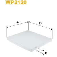 WIX FILTERS Filter, Innenraumluft WP2120