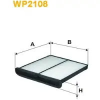 WIX FILTERS Filter, Innenraumluft WP2108
