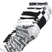 Bench Herren Grant Zehn Paar Trainer Liner Socken Sortiment