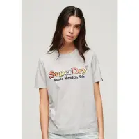 Superdry Rainbow Logo Relaxed Kurzarm-t-shirt