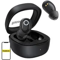 Baseus kabellose mini Kopfhörer - Schwarz