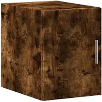 vidaXL Wandschrank Räuchereiche 30x42,5x40 cm Holzwerkstoff