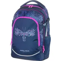 Tenneco Walker Schulrucksack Rucksack mit Laptopfach Fame 2.0 Backpack 28L Magic Dragonfly dunkelviolett