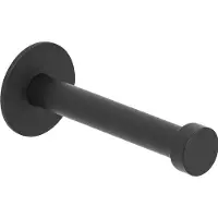 Alles im griff Mantelhaken Pirwa 1 mit Platte ø 30 mm, Tiefe 72 mm, Stahl schwarz matt