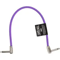 Ernie Ball Flex Single Patchkabel 6448, 30cm, einadrig, mit flachem Stecker für Pedalboards