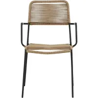 Ebuy24 Lounge-Sessel Lindos Braun