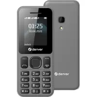 Denver FAS-1806MK2, Balken, Dual-SIM, 4,5 cm (1.77"), 0,08 MP, 800 mAh, Grau