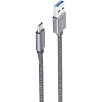 Shiverpeaks BS13-38020, 1 m, USB A, USB C, USB 3.2 Gen 2 (3.1 Gen 2), 10 Gbit/s, Grau
