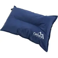 Cattara 13319 - Selbstaufblasend Kissen TWIN 42x28x12cm blau