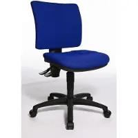 Topstar Bürodrehstuhl U50 ohne Armlehnen, blau