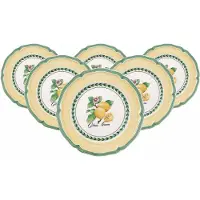 Villeroy & Boch Frühstücksteller "Frühstücksteller French Garden Valence ø 20,7 cm 6er Set bunt"