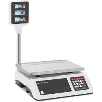 Steinberg Systems Kontrollwaage - 15 kg / 2 g - 31 x 21 cm - 6 LCD-Hochanzeige