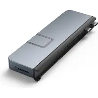 Hyper HyperDrive DUO Pro - Dockingstation - USB-C x 2 - HDMI, USB4 - 1GbE - für Apple MacBook Air, MacBook Pro