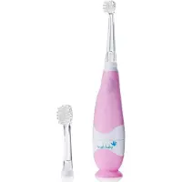 Brush-Baby BabySonic, Kind, Schallzahnbürste, Tägliche Pflege, 15000 Bewegungen pro Minute, Pink, Weiß, 4 x 30 sec