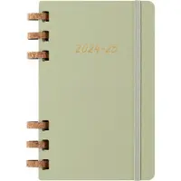 Moleskine Spiral Planner 12M Hard Cover Large Kiwi Green