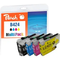 Peach Patrone Brother LC-424 MultiPack kompatibel