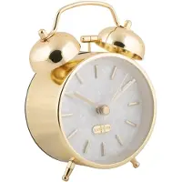 Karlsson - Wecker Pearl Glow - Gold - Ø8cm