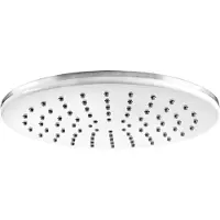 Cornat Handbrause "84 x 41 mm Kopf-Größe - 1 Strahlart - Anti-Kalk & Wasserspareinsatz", verchromt - Brausekopf für Dusche & Badewanne