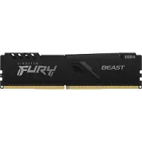 Kingston Technology FURY Beast 16GB 3600MT/s DDR4 CL18 DIMM Black, 16 GB, 1 x 16 GB, DDR4, 288-pin DIMM