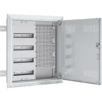 ABN Feldverteiler UP/HW T:110mm mit Lüftungstüre 4 Reihen REG Mediafeld LexCom UK24RM8530
