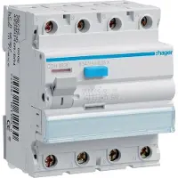 Hager HAG CDH463D Fehlerstrom-Schutzschalter 4P 63A 30mA H I Typ