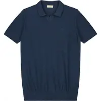 Dstrezzed Herren Polos & T-Shirts Mercury Short Sleeve Polo - Donkerblauw - Größe M