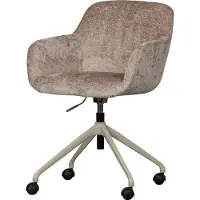 Woood Morros Bürostuhl Chenille Taupe