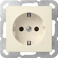 Gira SCHUKO-Steckd. SP SRK System 55 Cremeweiß 418301
