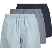 Jack & Jones JACK&JONES Herren Web-Boxershorts, 3er Pack - JACMILANO WOVEN BOXERS 3 PACK , Baumwolle