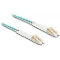 DeLOCK LWL Kabel LC Duplex zu LC Duplex Multimode OM3 winkelbar 5 m, 5 m, OM3, LC, LC