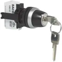 Baco Schlüsselschalter 600 V 10 A mit Adapter