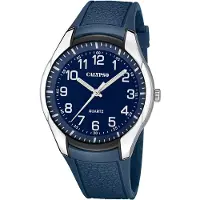 Calypso Herren Analog Uhr Casual Kautschuk Armbanduhr dunkelblau UK5843/2