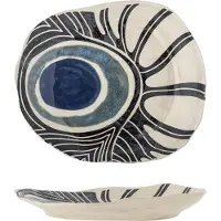 Creative Collection Kreative Kollektion Yamato Tablett | Blau | Steinzeug | 82061438