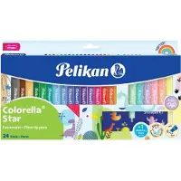 Pelikan 822329 Filzstift Gemischte Farben 24 Stücke
