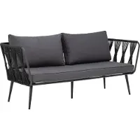 Bloomingville Pavone Sofa schwarz
