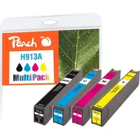 Peach PI300-938, Standardertrag, Schwarz, Cyan, Magenta, Gelb, 72 ml, 46 ml, 4 Stück(e), Multipack