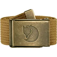 Fjällräven Gürtel Canvas Brass Belt Unisex Buckwheat Brown-120 cm