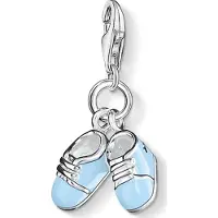 Thomas Sabo Charm-Anhänger Blaue Babyschuhe