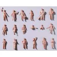 Auhagen H0 Figuren Bahnhof Unbemalt
