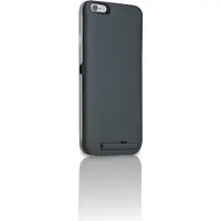 RealPower PB-4000, Hauthülle, Apple, iPhone 6 Plus, 14 cm (5.5"), Schwarz