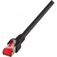 EFB Elektronik RJ45 Patchkabel Cat.6 S/FTP LSZH schwarz 15m Hersteller: (K5515.15)