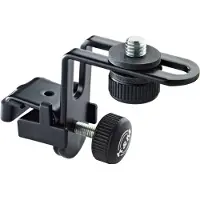 K&M 24030 Trommel Mikrofonhalter schwarz