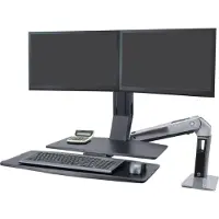 Ergotron WorkFit-A, Dual Steh-/Sitz-Arbeitsplatz