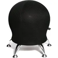 Topstar SITNESS 5 - Arbeitsstuhl Arbeitshocker Schwarz Stoff