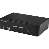 StarTech.com Kvm-switch 2 Ports - Dp 4k60 - Usb 3.0