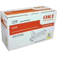 OKI 44315105 GELB TROMMELEINHEIT - 20000 SEITEN FÜR C610 DM