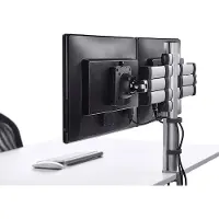 Novus Monitorsäule TSS Duo Teleskop 400, für 2 Monitore, 2 x Teleskop-Tragarme