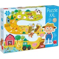 Jumbo Goula - Puzzle XXL Farm, 18 Stück(e), Bauernhof, 2 Jahr(e)