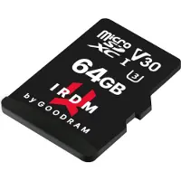 Goodram IRDM, 64 GB, MicroSDXC, Klasse 10, UHS-I, 100 MB/s, 70 MB/s