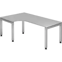 Hjh OFFICE PRO JAVA 82 S - Grau 200 x 120 höhenverstellbar